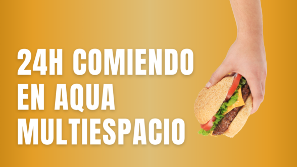 comer en Aqua Multiespacio